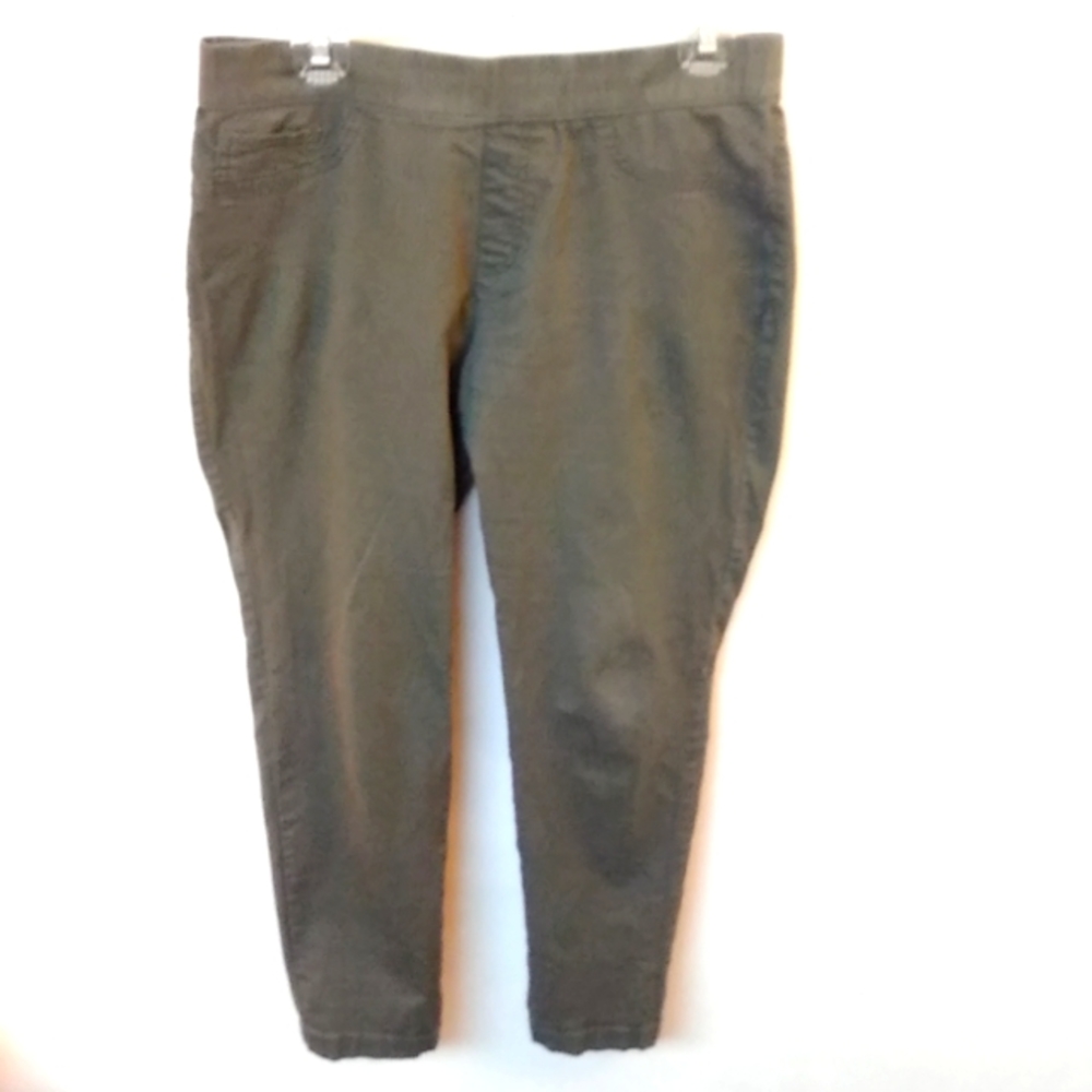 Women's Skinny Jeans size 12 Faded Glory Olive